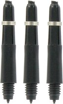 Bulls Nylon Dart Shafts - Zwart - X-Short - (1 Set)