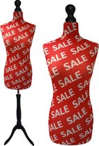 Sale paspop met zwarte sparkling driepoot 36/38