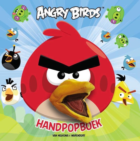 Afbeelding van het spel Unieboek Angry Birds: Handpopboek. 6+