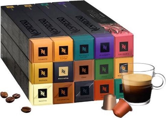 Nespresso Mild Pakket - 15 x 10 capsules | bol.com