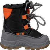 Wintergrip Basic Snowboot - Snowboots - Unisex - Maat 24 - Zwart/Grijs/Oranje