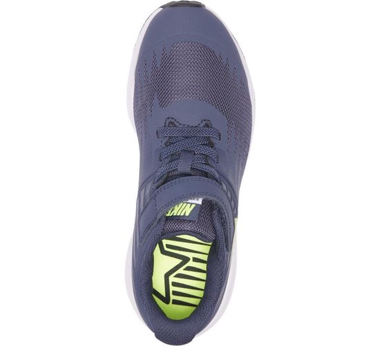 Nike Star Runner Sneakers - Maat 31 - Unisex - navy/wit/geel | bol.com