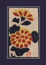 Carnet Ligne Fleurs Jaunes, Japon 19e