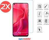 Epicmobile - 2Pack Honor 20 Pro Screenprotector - Tempered Glass - 2Pack voordeelbundel