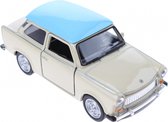 Welly Metalen Trabant Beige/blauw 11,5 Cm