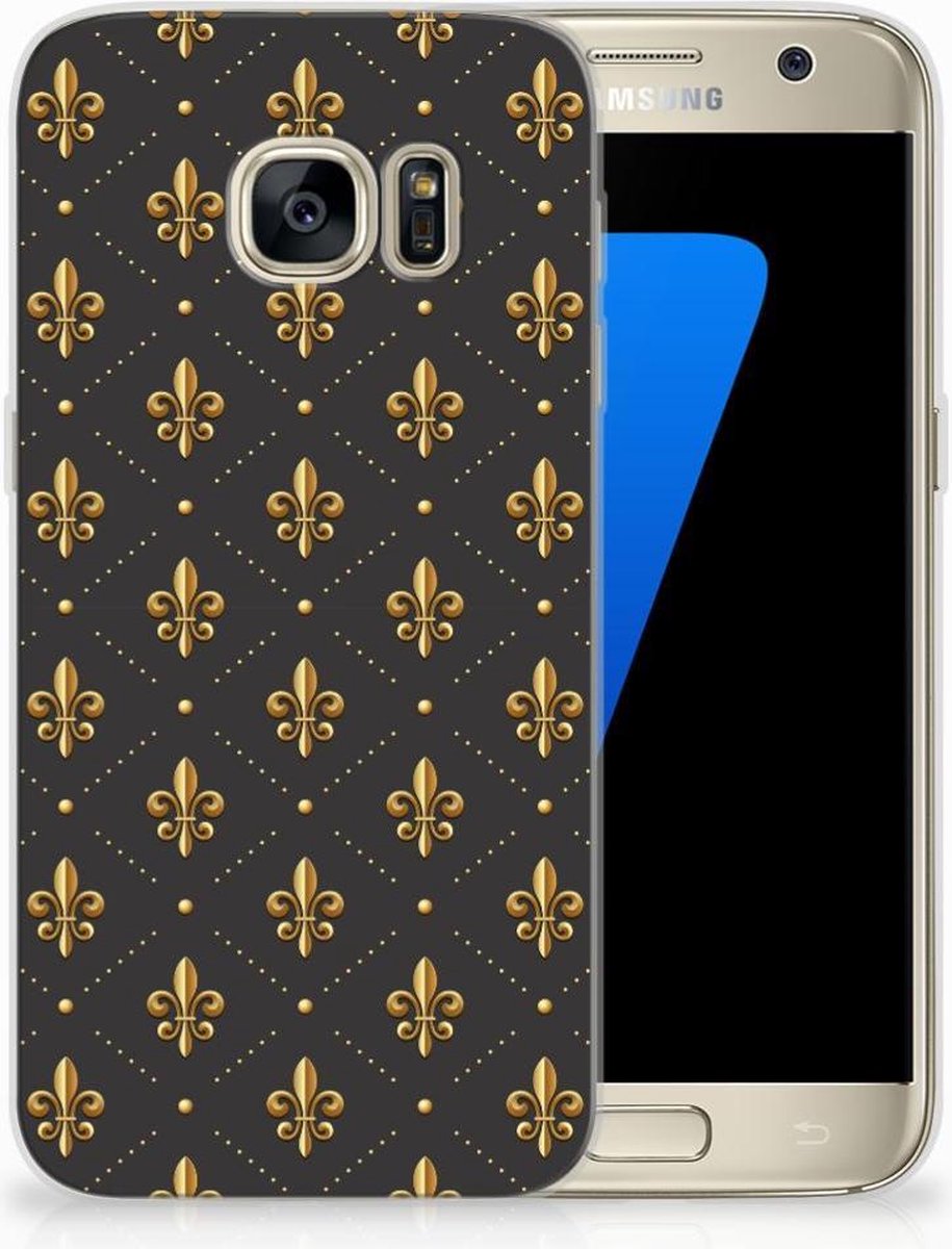 Samsung Galaxy S7 TPU bumper Franse Lelie