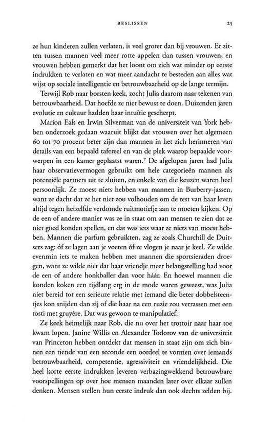 Pagina met tekst, met een paginanummer.