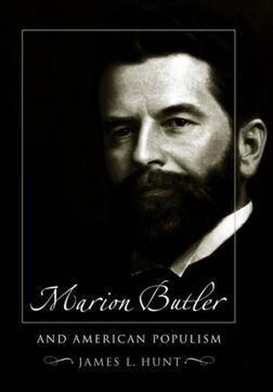 Marion Butler and American Populism - cover
