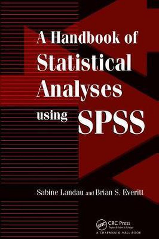A Handbook of Statistical Analyses Using SPSS - cover