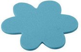 Daff Onderzetter - Vilt - Bloem - 15 cm - Caribbean - Blauw