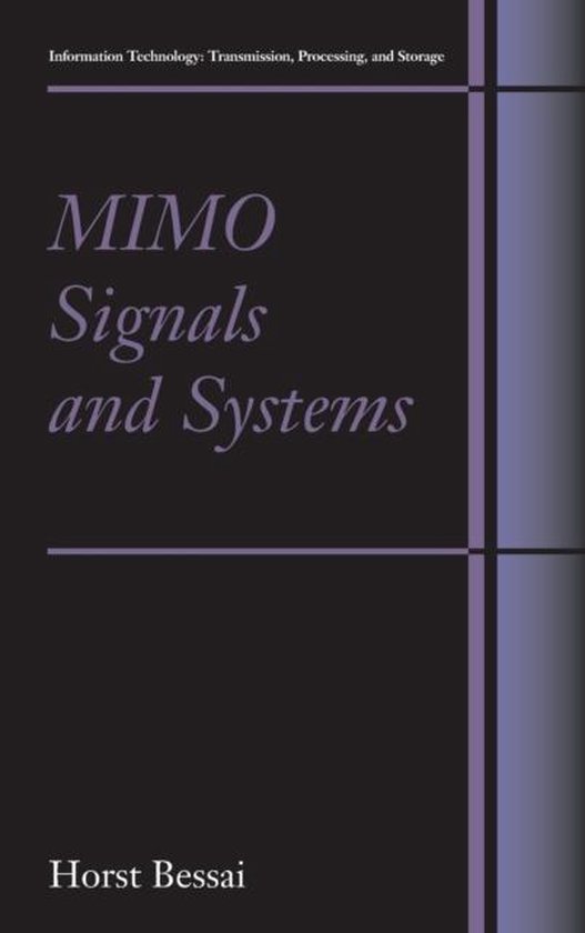 MIMO Signals and Systems - cover
