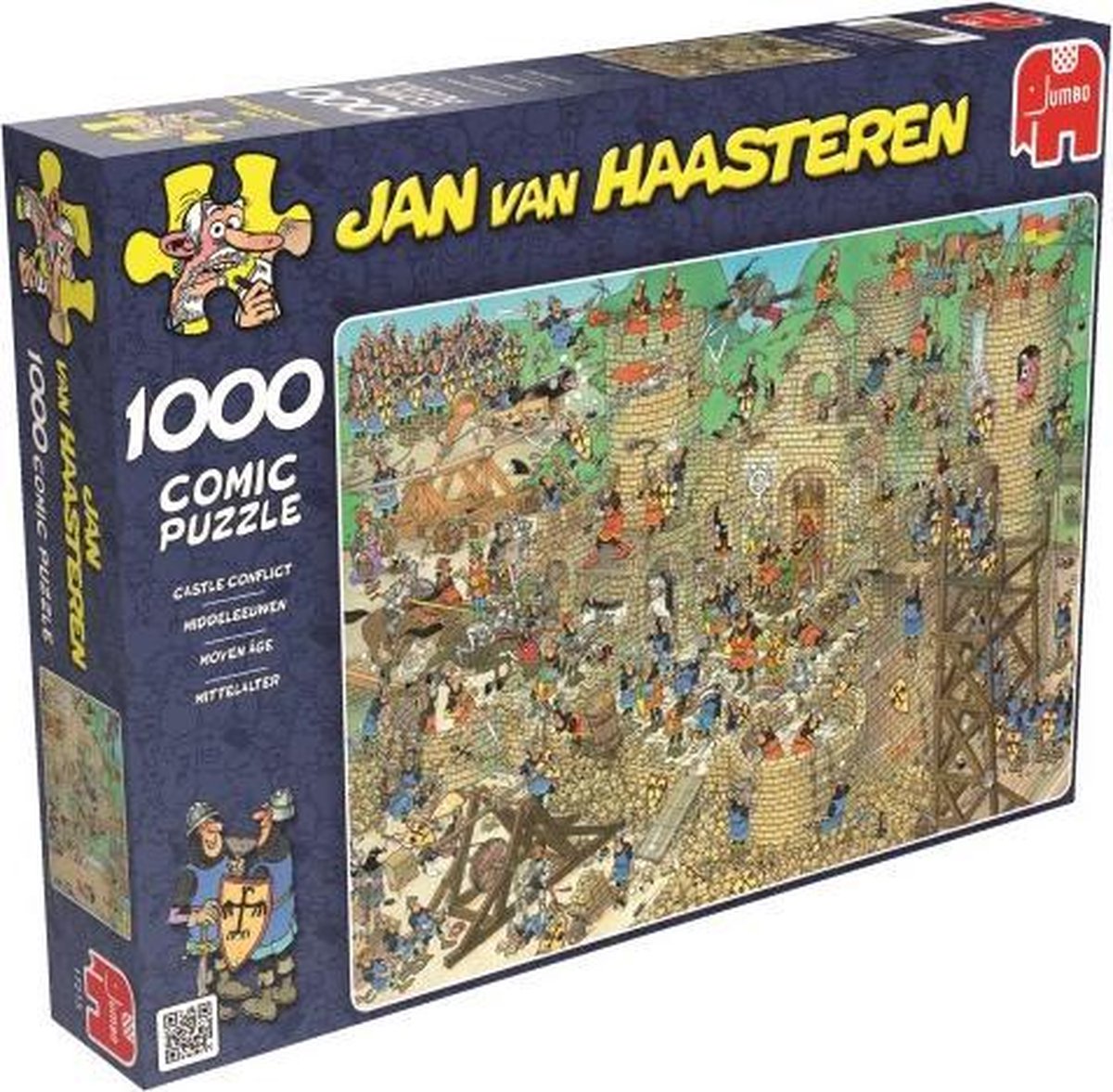 credit verbanning Aankondiging Jan van Haasteren Middeleeuwen puzzel - 1000 stukjes | bol.com