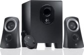 Logitech Z313 Speakerset [2.1 CH, 25 W, 48 - 20000Hz, 2-way, 2x satellite, 1x subwoofer, Black]
