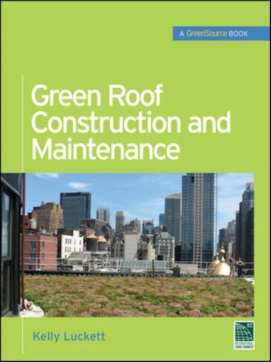 Green Roof Construction and Maintenance - cover