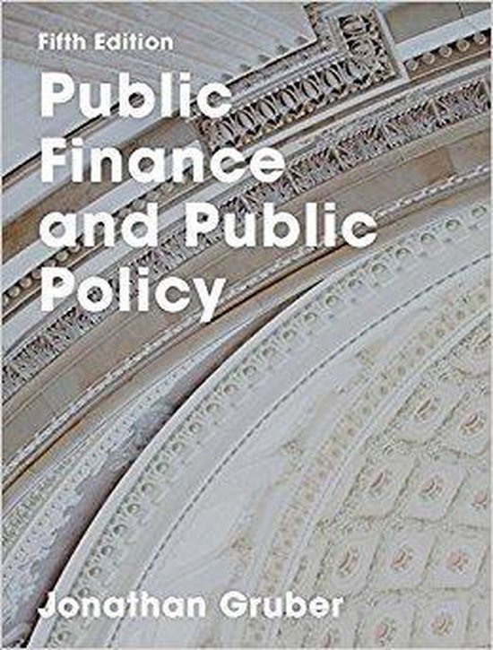 Public Finance and Public Policy