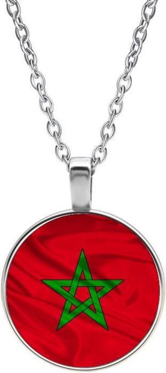 Ketting Glas - Vlag Marokko | bol.com