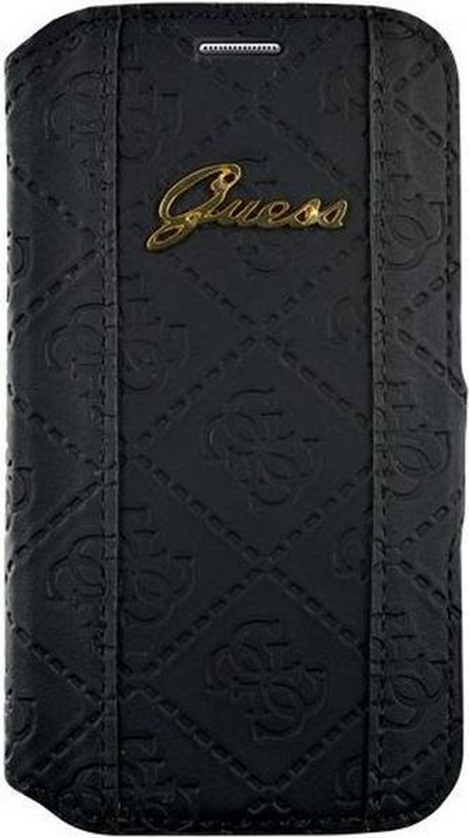 Guess Scarlett Folio Book Case voor Samsung Galaxy Ace 4 - Zwart