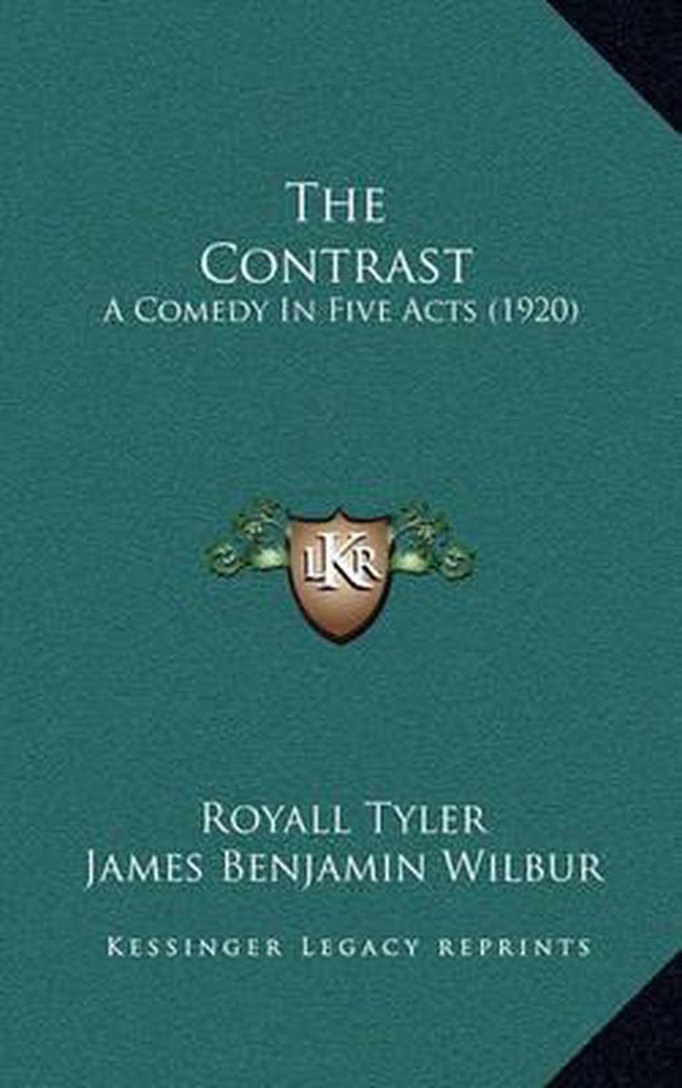 The Contrast van Royall Tyler