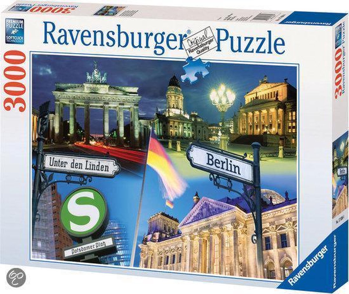 huisvrouw Verlichten Schuur Ravensburger Puzzel - Impressies Van Berlijn | bol.com