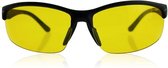 Nachtbril - Gele sportbril - Bril tegen nachtblindheid - Verbetert zicht in het donker - DisQounts