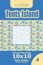 Sudoku Tents Island - 200 Hard to Master Puzzles 10x10 (Volume 8)