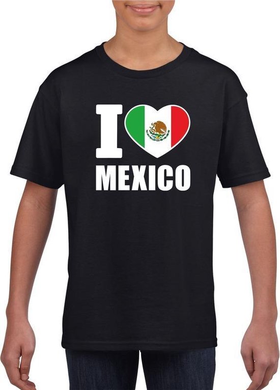 I love Mexico fan shirt kinderen