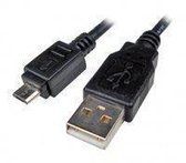 USB 2.0 A to Mini USB B Cable V7 V7E2USB2AMCB-01M Black