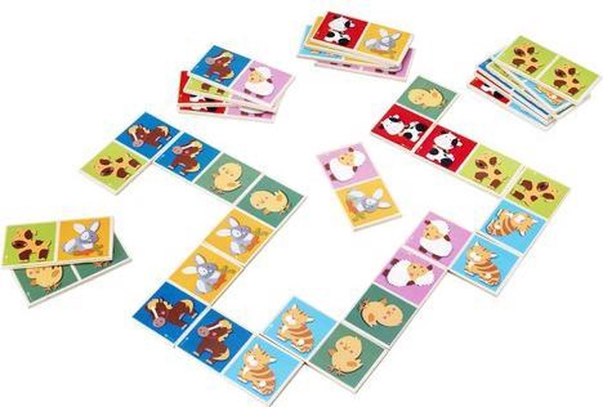 Imaginarium NATURAL ZOO - Hout - Dominospel voor Kinderen | Games | bol.com