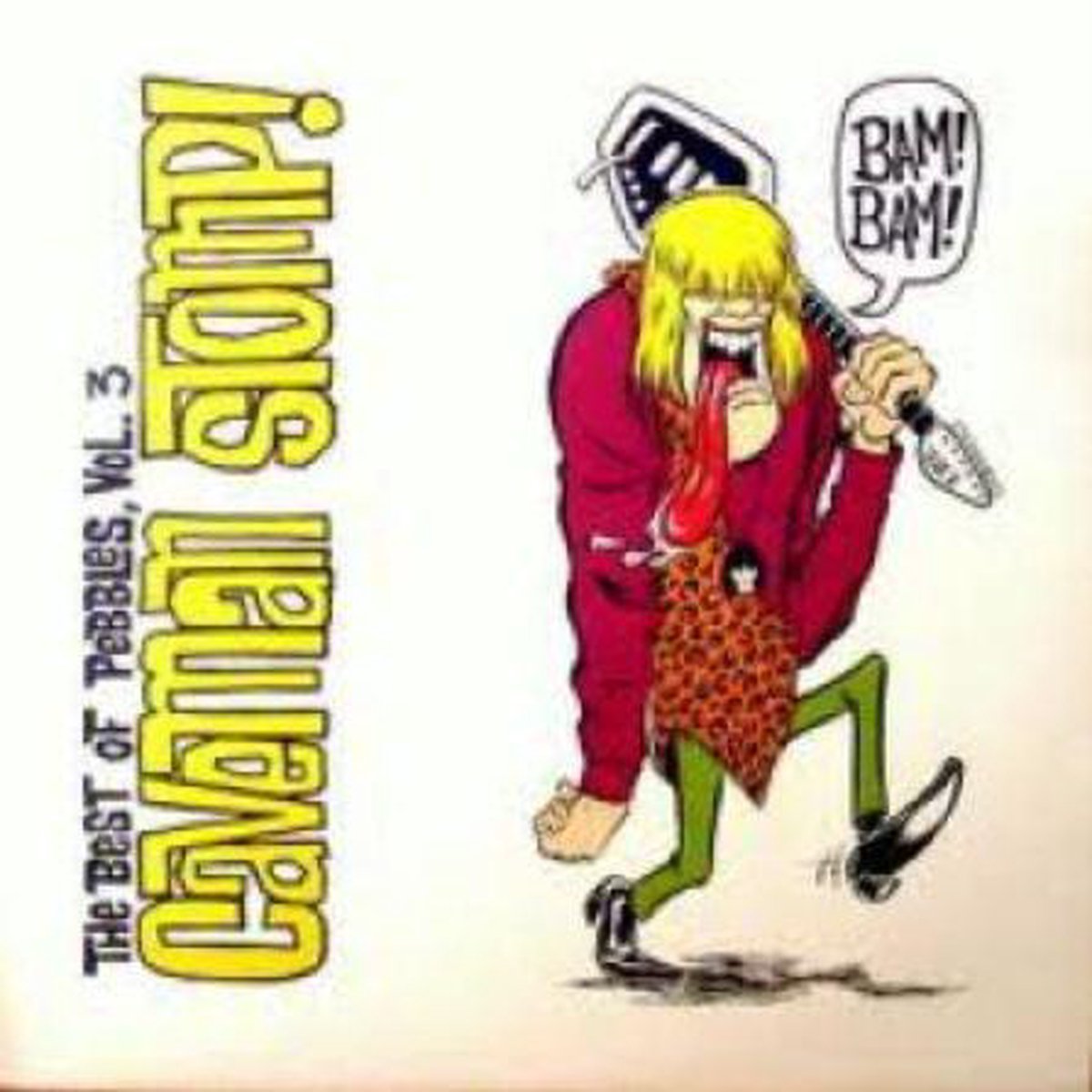 Various Artists - Best Of Pebbles 3: Caveman Stomp! (LP) (Coloured Vinyl)