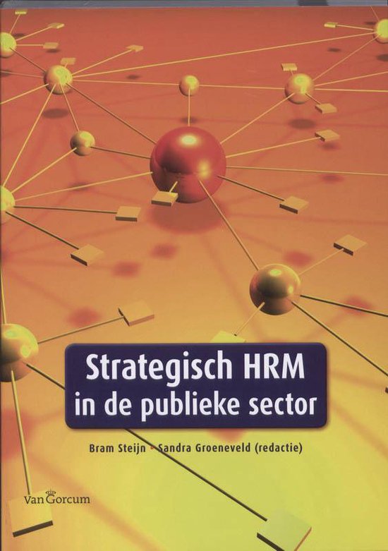 Cover van het boek 'Strategisch HRM in de publieke sector' van Bram Steijn