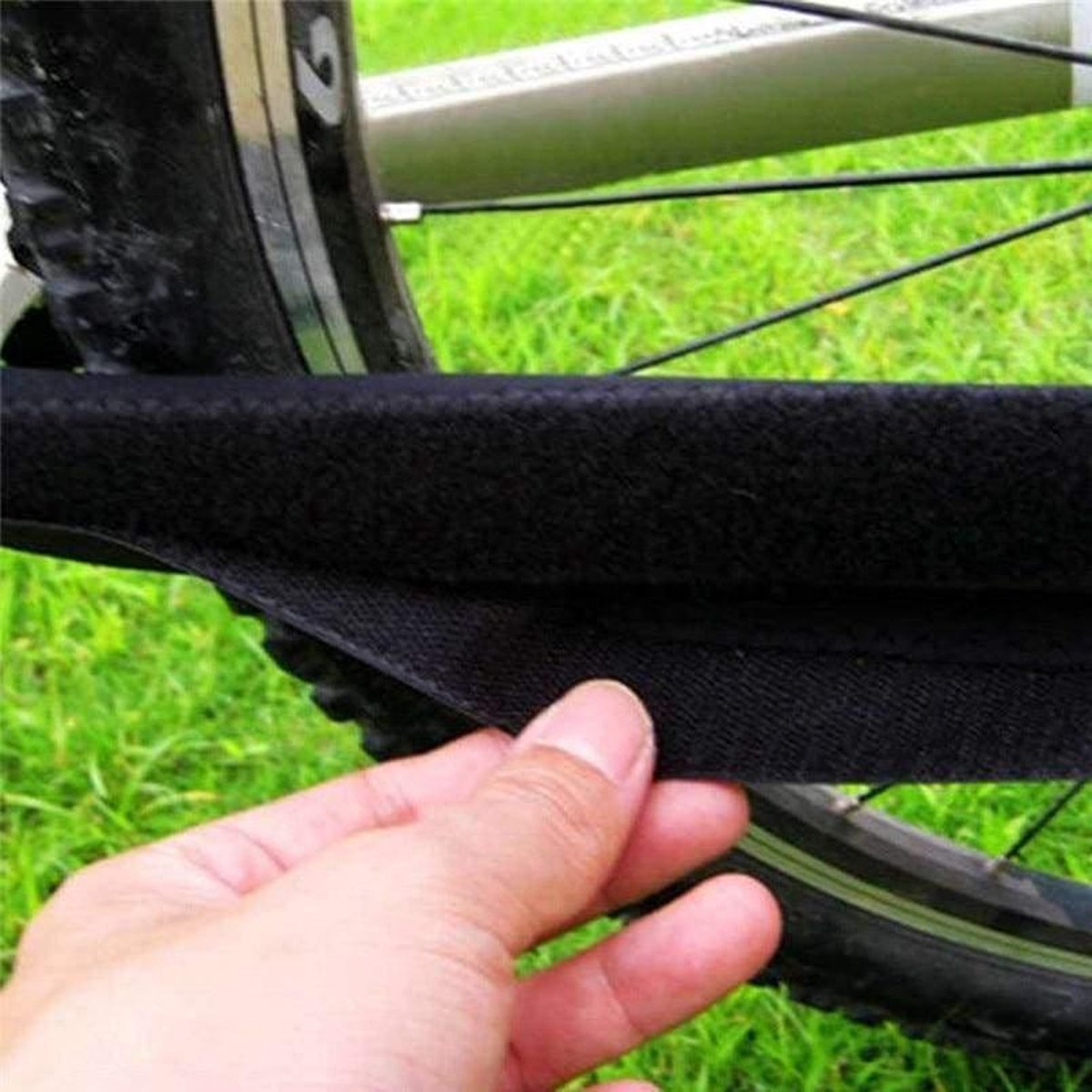 hun hemel Ritmisch Beschermhoes voor het fietsframe om schade door de ketting te voorkomen |  bol.com