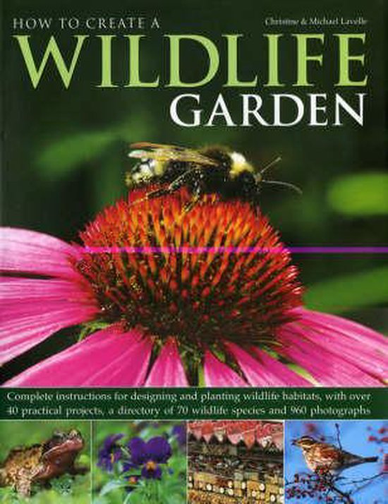 How to Create a Wildlife Garden - cover