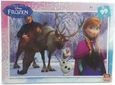 Disney Frozen - Puzzel - 99 stukjes - Anna - Olaf