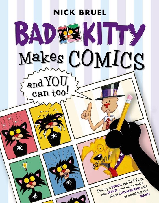 Bad Kitty - Bad Kitty Makes Comics . . . and You Can Too! - cover