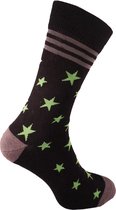 Heren Sok Naadloos Supernova Zwart 41-46