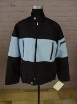 Frank Sommer Sportswear Jack, [ Collin ] Licht blauw zwart, maat S. Art: 103316.