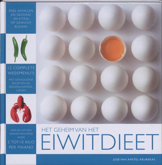 Cover van het boek 'Het geheim van het eiwitdieet'