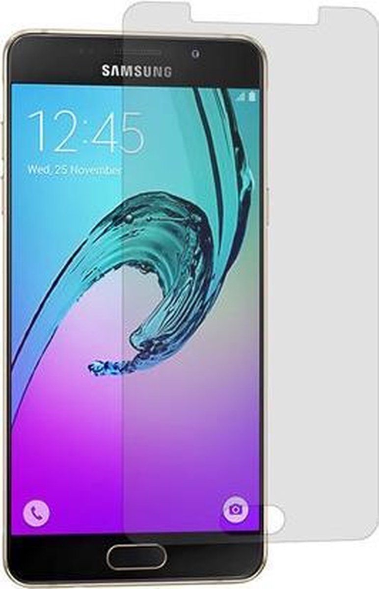 MiniPrijzen - Glasfolie tempered screen protector geschikt voor Samsung Galaxy A5 2016 gehard glas