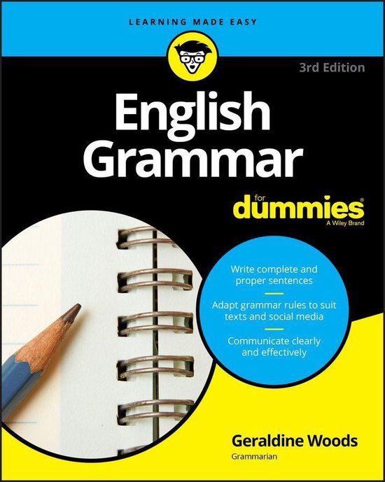 English Grammar For Dummies - cover