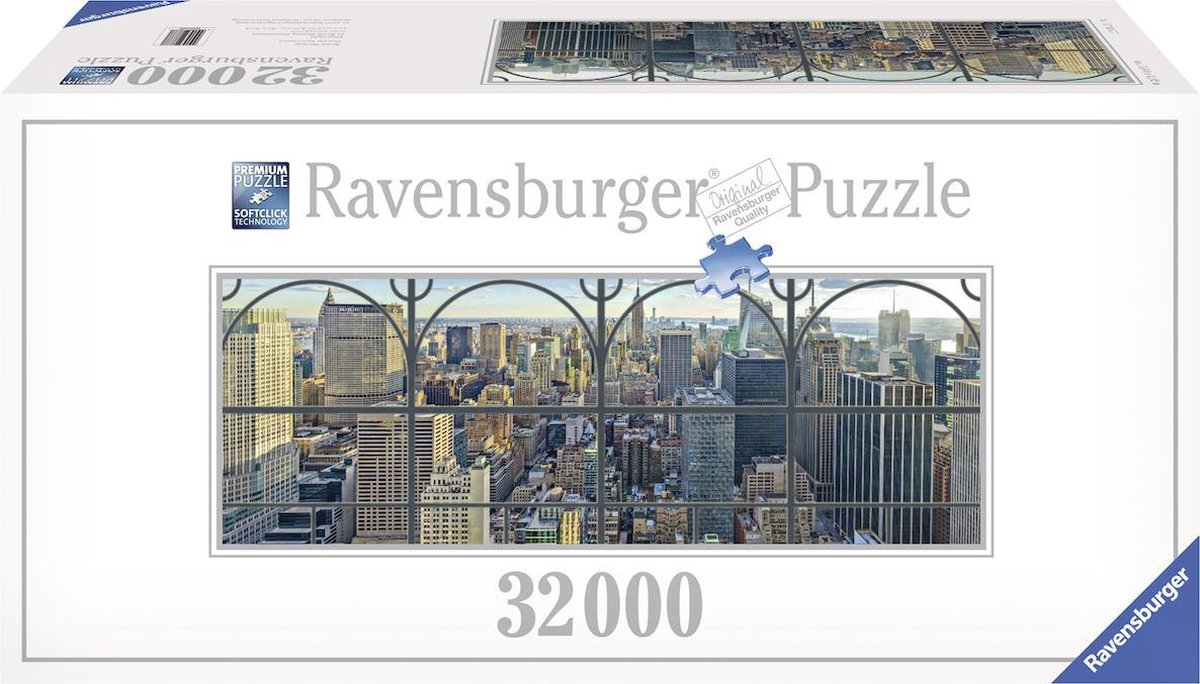 Ideaal opblijven Sporten Ravensburger puzzel New York window - Legpuzzel - 32000 stukjes | bol.com