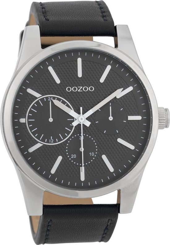 | OOZOO Timepieces Zwart (45 mm) - Zwart