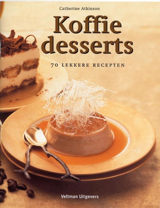 Cover van het boek 'Koffiedesserts' van Catherine Atkinson