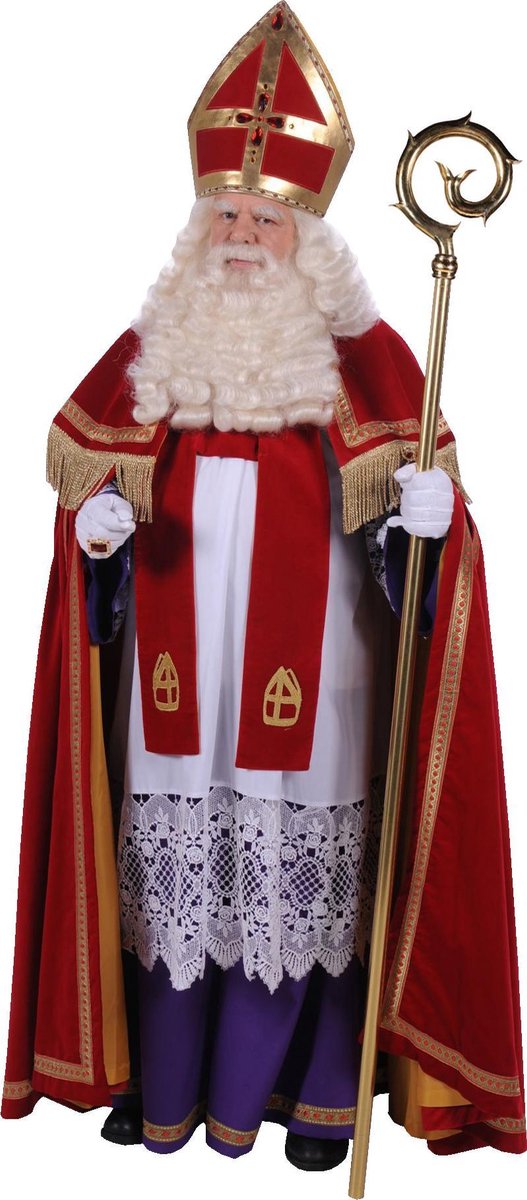 ik heb nodig bouw Contour Sinterklaas kostuum maat L/XL | bol.com