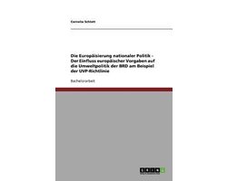 Die Europäisierung nationaler Politik - Der Einfluss europäischer Vorgaben auf die Umweltpolitik der BRD am Beispiel der UVP-Richtlinie