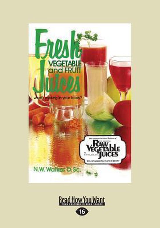 Fresh Vegetable and Fruit Juices - cover