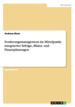 Forderungsmanagement Im Mittelpunkt Integrierter Erfolgs-, Bilanz- Und Finanzplanungen