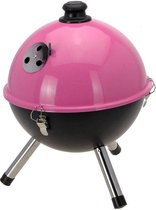 Ronde barbecue roze 33 cm