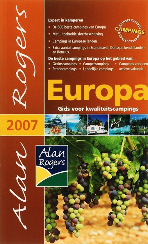 Alan Rogers' Campinggids - cover