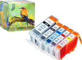 Ink Hero - 5 Pack - Inktcartridge / Alternatief voor de Canon BCI-3, BCI-6, PIXMA iP4000, P4000R, iP5000, MP750, MP780, i865
