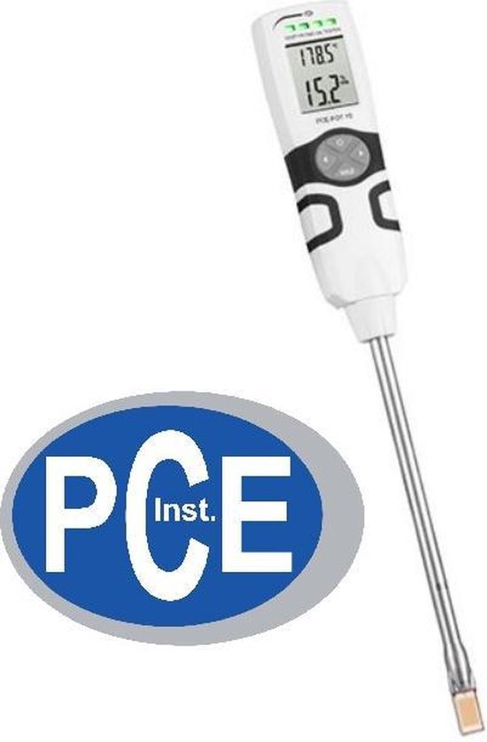Draaien Dakloos Komkommer Thermometer voor frituurolie PCE-FOT 10 | bol.com